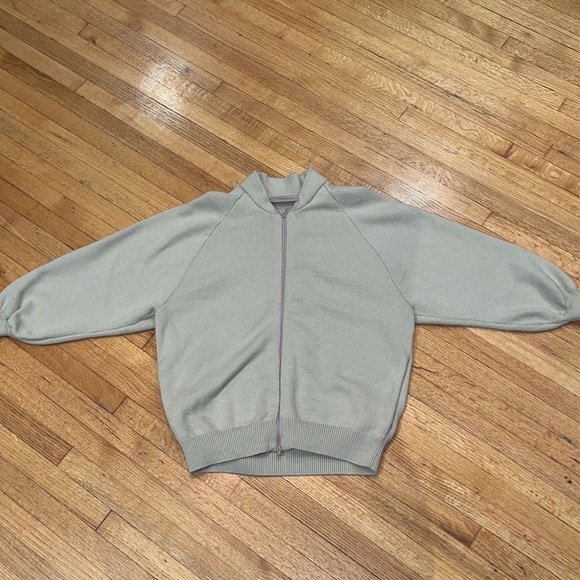 FEAR OF GOD ESSENTIALS Knit Zip Jacket size M - Picture 11 of 17